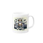 su-shizのすんさん Mug :right side of the handle