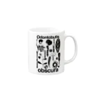 ドン子のOdontbutis obscura Mug :right side of the handle