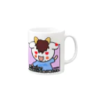 Bunny RingのSOXL 寝ているだけで朝起きたらお金が増えてる Mug :right side of the handle