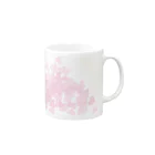 Drecome_Designの【積もったheart mark】百のハート♡飴霰(あめあられ) Mug :right side of the handle