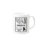 muni ムニのGOLDEN Maknae Mug :right side of the handle