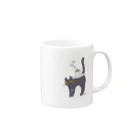 yoritomo's GALLERYのnoraneko  野良猫コーヒー Mug :right side of the handle