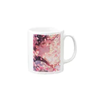 AQUAMETAVERSEの桜と私ラフルール1859 Mug :right side of the handle