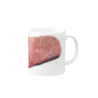 TOMandJIMMYの牛肉 Mug :right side of the handle