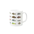 はるのふねの駿河湾で釣れる魚 Mug :right side of the handle