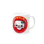 ペチコートのペキフェチ（ヨダレ） Mug :right side of the handle