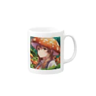 paparamanのキノコ少女 Mug :right side of the handle