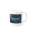 MunōのMunōロゴマグカップ Mug :right side of the handle