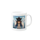 Irregular is beautifulのSanctuary of the Sea: Pathway to Serenity Mug :right side of the handle