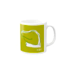 ちばいぶきのワニ Mug :right side of the handle