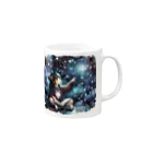 電子のお絵描き屋さんのConstellation Girl2 Mug :right side of the handle