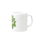 堀越ヨッシーのお店（SUZURI支店）の狛鰐(GUARDIAN CROC) Mug :right side of the handle