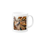 japantravelの柴犬の大坂散歩 Mug :right side of the handle