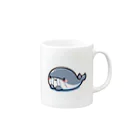 きゅんくじ🐳のキュンくじ🐋 Mug :right side of the handle