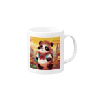 crazypanda2の冒険パンダ Mug :right side of the handle