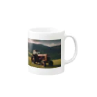 廃車輪業のtorakuta Mug :right side of the handle