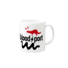 bloodsportのmongoose Mug :right side of the handle