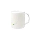 くまさんちのラメアクセ Mug :right side of the handle