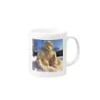 AQUAMETAVERSEの雪祭り　なでしこ1478 Mug :right side of the handle