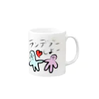 TOMpiのランデブーしよー♡ Mug :right side of the handle