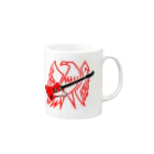 にゃんこ王子のにゃんこ王子 FIREBIRD2 Mug :right side of the handle