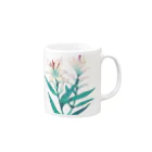 RetrowaveFlowerのRetrowaveFlower-イキシア- Mug :right side of the handle