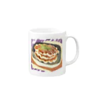 K-SHIKI_JapanesethingsのOKONOMIYAKI Mug :right side of the handle