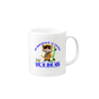 kazu_gのスケボーのない人生なんて!(子猫の野望) Mug :right side of the handle