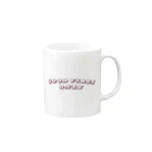 TILUのGood vibes only Mug :right side of the handle