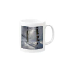 Atrantickの美しい雪景色グッズ Mug :right side of the handle