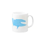 BLACK OPARLのさめ Mug :right side of the handle