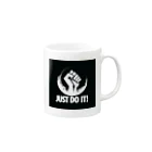 Super_Bluemoonの理由はない「Just Do It !」 Mug :right side of the handle