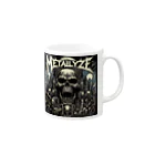 METALYZEのMETALYZE 2nd Album Mug :right side of the handle