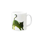 猫との風景の深い森と猫004 Mug :right side of the handle