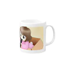 アクイ@kazxkazuの節分ｘ箱入り少女 Mug :right side of the handle