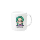 しゅがーのGIRL☺︎ Mug :right side of the handle