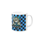 マヨナカマートの墓掘りちゃん Mug :right side of the handle