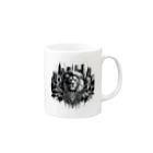 Overdrive Oasis-オーバードライブオアシス-のUrban Jungle Majesty Mug :right side of the handle