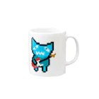 miki-webのグリーブモンスター Mug :right side of the handle