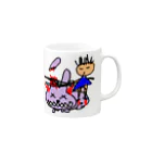 Ａ’ｚｗｏｒｋＳのらくがきRPG モンスター討伐 Mug :right side of the handle