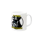 LOVE-LOVE-DOGの　生意気シュナ君 Mug :right side of the handle