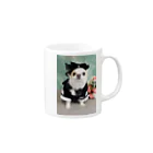 遥ん/犬顔絵　のスマイルちゃん　写真　マグカップ Mug :right side of the handle