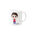 yaidotto わいドットshopのyaidottoオリジナルキャラクターグッズ Mug :right side of the handle