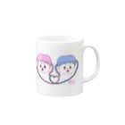 momottoのみつあみ Mug :right side of the handle