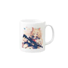 AQUAMETAVERSEの星屑の誓い、勇気の歌 Marsa Mug :right side of the handle