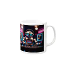 パワドラのDJロボット1 Mug :right side of the handle