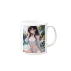 yumi889kiteの夏日の風物詩 Mug :right side of the handle