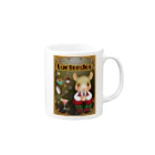 にーちゃんのパーテンダー修行のチンチラねずみの『にぃちゃん』🐭② Mug :right side of the handle