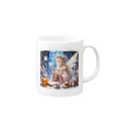 mika amanogawaの夢見る夜のおしゃべり🧚‍♀️ Mug :right side of the handle