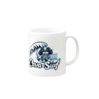 cava-sports　【キャバースポーツ】のcava-surf Mug :right side of the handle